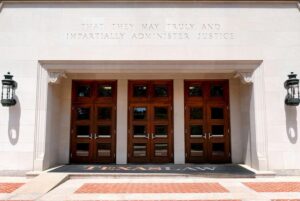 The University of Texas Law School building